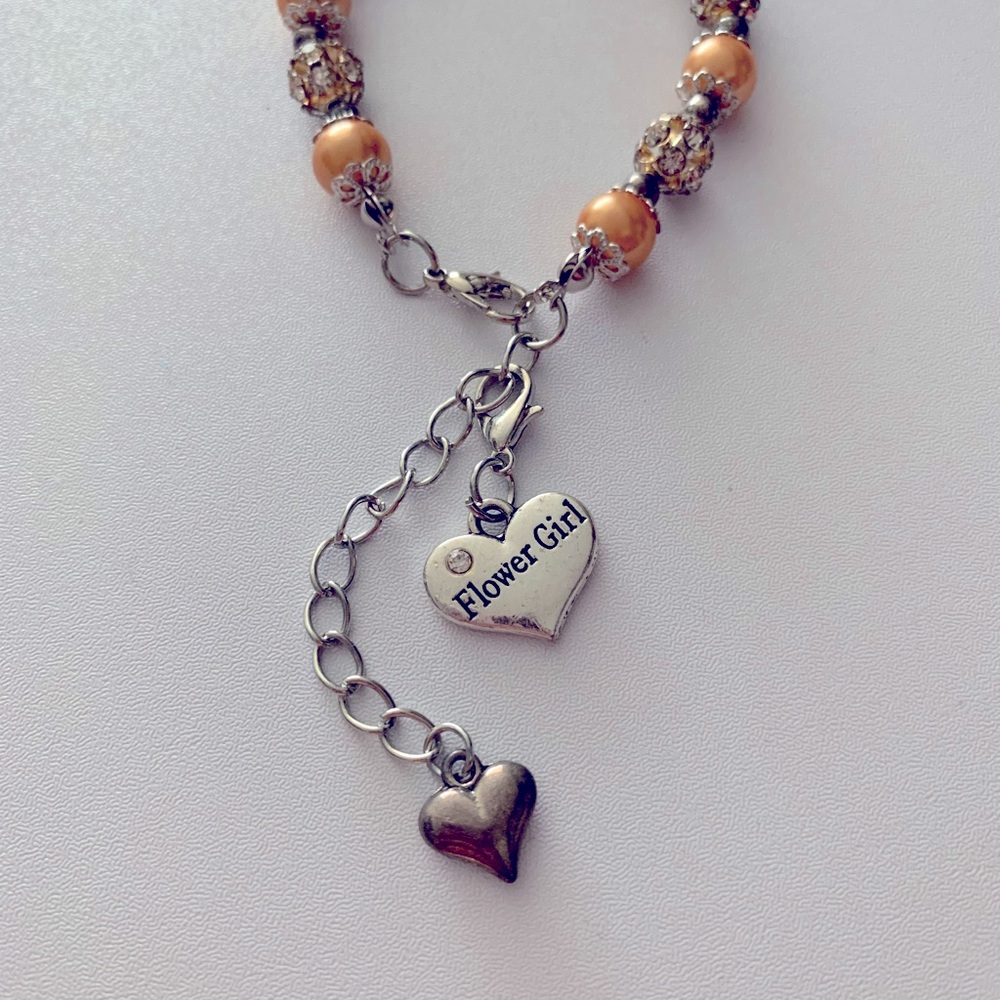 NEW Flower Girl Bracelet and Gift Box